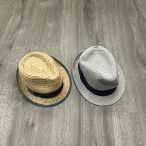 2 Baby Fedora Hats
